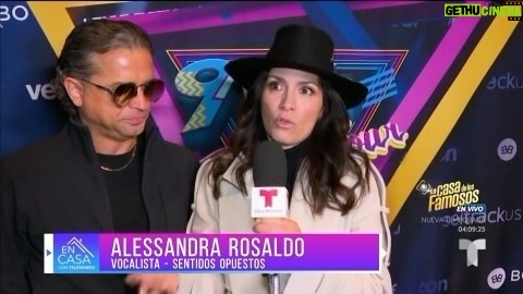 Alessandra Rosaldo Instagram - ¡Qué emoción! No podemos esperar más para vivir con todos ustedes y por supuesto con @sentidosopuestosof el estreno del ⭐️90's All Stars⭐️ el próximo 03 de Febrero en el Kia Forum Los Ángeles. ¿Están listos? 💙 ⭐️Adquiere tus boletos en: linktr.ee/90spoptour