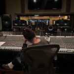 Alessia Cara Instagram – girl stressing over vocal comps, oil painting, 2023.