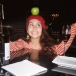 Alessia Cara Instagram - 2 years of In The Meantime! this one is special, since the album is completely framed by duality. light and dark, good and bad, day and night, happy and sad. now two full years around the sun. here are some little bits from creating it—drafting up lyrics, playing with the title, shooting the cover, getting cute themed nails, filming the best days video, my view from the entrance of @orangeloungeto everyday that winter, driving to a Montreal studio covid bubble with @livaita to finish it, and the last slide, which is the first inkling of the cover art I dreamt up one afternoon in my kitchen (lol). couldn’t be more grateful for the army it took to make this thing real and for every memory formed from it. lots of tears and lots of laughs. happy 2, ITM 🧡💙