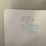Alessia Cara Instagram - 2 years of In The Meantime! this one is special, since the album is completely framed by duality. light and dark, good and bad, day and night, happy and sad. now two full years around the sun. here are some little bits from creating it—drafting up lyrics, playing with the title, shooting the cover, getting cute themed nails, filming the best days video, my view from the entrance of @orangeloungeto everyday that winter, driving to a Montreal studio covid bubble with @livaita to finish it, and the last slide, which is the first inkling of the cover art I dreamt up one afternoon in my kitchen (lol). couldn’t be more grateful for the army it took to make this thing real and for every memory formed from it. lots of tears and lots of laughs. happy 2, ITM 🧡💙