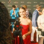 Alex Aiono Instagram - Pretty Little Liars: Original Sin premiere (my POV)❤️ #bloodyredcarpetevent Just a couple moments I captured of some of the beautiful people on this magical night🫶🏽 #fujifilmx100v