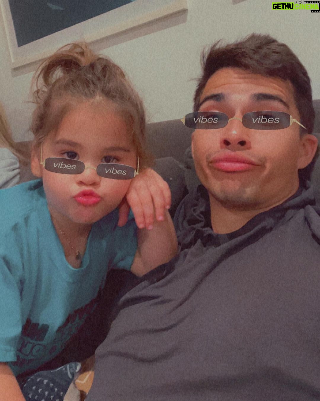 Alex Aiono Instagram - Every time I think I couldn’t love you more, you prove me wrong. You emit love every breath you take. You were my miso boy’s best friend and I’m so lucky that you often call me yours❤️ being your unky is my favorite responsibility. Happy birthday Monkey❤️❤️