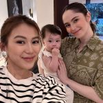 Alex Gonzaga Instagram - Hiwagang hiwaga si peanut sa ninang e! Swipe to see Hehehe Super cute!!!! #LinkinmyBio