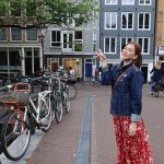 Alex Gonzaga Instagram - The night before i asked my husband if can choose where we’ll eat for breakfast he said “okay” but gulat nalang ako hindi nya pala gusto dun. He thought i really wanted to eat there kaya hindi nalang sya kumontra, nakita ko nalang sya nakatingin sa katapat na kainan 🥹🇳🇱 #Luckywifey Amsterdam, Netherlands