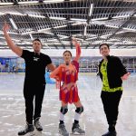 Alex Gonzaga Instagram - New VLOG! Annnd We became ice skating olympians! 😂 Thank you for making time for me @eruption23 and to our pinoy pride @mz_viral 🫶🏼 #Linkinmybio