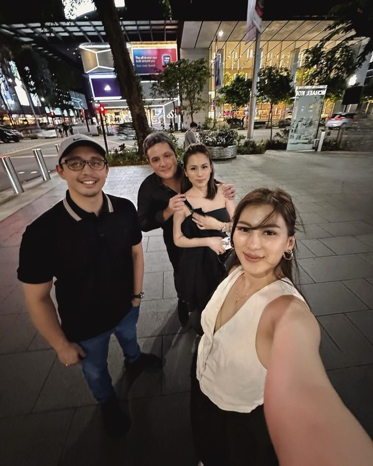 Alex Gonzaga Instagram - First time ever to have a double date trip abroad! 🫶🏼 Who are we sisss? Wala na magagawa mga mommy. Finally nakapagabroad with our “boyfriends” 😂@celestinegonzaga