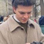 Alex Høgh Andersen Instagram – Bits and pieces from a lovely weekend in Paris. Thanks for having me @hermes 🤍