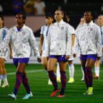 Alex Morgan Instagram - Wave on wave🇺🇸 Vs. Mexico // 7:15 PM PT // Paramount + Dignity Health Sports Park