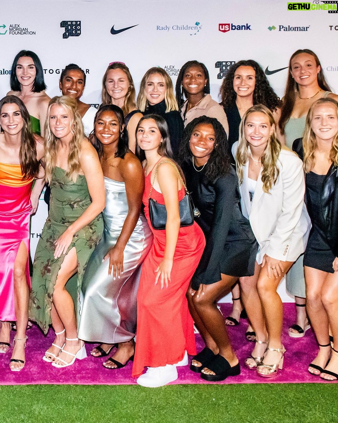 Alex Morgan Instagram - My first @alexmorganfoundation Celebration of Confidence gala was a success! Couldn’t have made this night possible without my friends and family, our incredible partners, and the San Diego community🫶 We are just getting started! San Diego, California