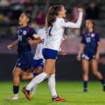 Alex Morgan Instagram - That friday feeling 🕺🪩💪 GAMEDAY // vs. Argentina // 7:15 PM PT Dignity Health Sports Park