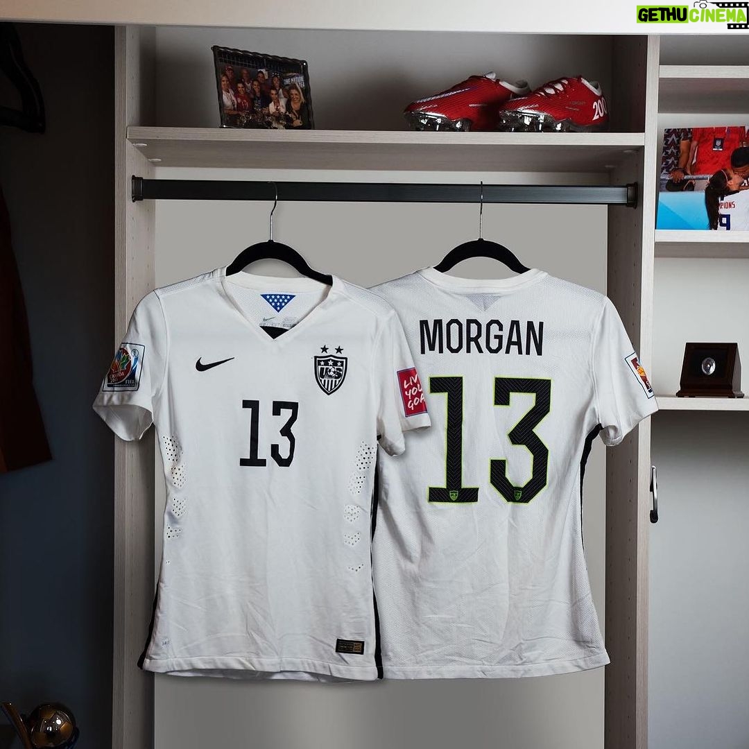 Alex Morgan Instagram - The jersey that gave us redemption.