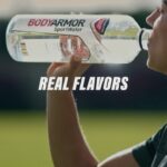 Alex Morgan Instagram - REAL, please. That’s the only way I like my hydration @DrinkBODYARMOR 💯