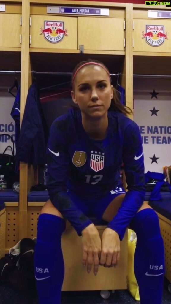 Alex Morgan Instagram - Game face on lock going into the final game of She Believes Cup 😤🔒 6PM CT // TNT + HBO Max // 🆚 Brazil