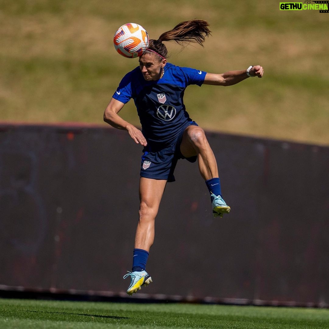 Alex Morgan Instagram - 1st game day of 2023!!! USA vs. NZL on hbomax // 10PM E.T. WellingtonNZ