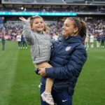 Alex Morgan Instagram – Au revoir February💋 Paris, France