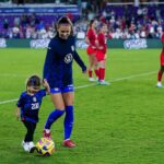 Alex Morgan Instagram – We comin’ for you Nashville🤠 3:30PM ET // TNT + HBOMax // Vs. Japan 🇯🇵 Nashville, Tennessee