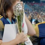 Alex Morgan Instagram - A Homebreak is a place where you feel like a local, where you belong. A tribute to the waves of San Diego. At the beginning of the 2022 inaugural Wave season, I created a homebreak section to connect with and honor female athletes in the San Diego community. For the last home game, the 10 teams nominated one player that embodies a competitor, a hard worker, a leader. Congrats to my 10 Leader of the year nominees and the 2022 LOTY, Mina! Excited to watch these girls make waves of their own🌊