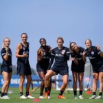 Alex Morgan Instagram – For the top of the table 👀

7:30PM PT // Paramount +