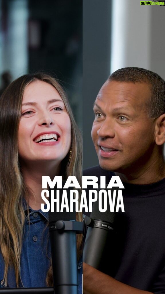 Alex Rodriguez Instagram - “I drafted a really good email.” Grand Slam champion @mariasharapova tells @arod and @jasonkellynews about the time she had to end her professional relationship with her father. Watch or listen Thursdays on the Bloomberg app or wherever you get your podcasts via the link in bio.