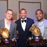 Alex Rodriguez Instagram – One of my favorite nights in baseball! It was an honor to present at this year’s Golden Glove Awards. Congratulations to @kebryan_hayes and Matt Chapman, both elite defenders and class act guys. #goldengloves The Plaza Hotel New York