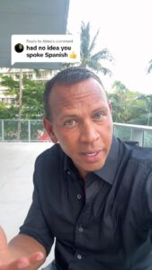 Alex Rodriguez Instagram - Hola mi gente! Miami, Florida