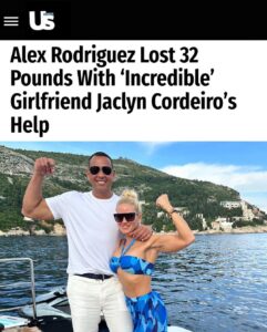 Alex Rodriguez Instagram - This is a vulnerable post, but I am going to share anyway because the last year of my health journey has been life changing. At the end of 2021, my family pointed out that I was looking unhealthy. Not what you want to hear, but I knew I wasn’t my best self. It all came down to me making some key changes in my habits: 1. More plants, less red meat 2. Intermittent fasting 3. Night walks.  Small changes led to big results, and I’m feeling better than ever. Thank you @jac_lynfit for being my guide and support.  You coached me up to stay dedicated, motivated and improve each day.