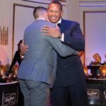 Alex Rodriguez Instagram - One of my favorite nights in baseball! It was an honor to present at this year’s Golden Glove Awards. Congratulations to @kebryan_hayes and Matt Chapman, both elite defenders and class act guys. #goldengloves The Plaza Hotel New York