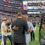 Alex Rodriguez Instagram - Always love coming back to Texas, and after many years of friendship Jerry Jones still continues to impress me with the way he runs the @dallascowboys organization… there’s nothing quite like it. Cowboys Staduim
