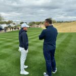 Alex Rodriguez Instagram – Rain or shine, I always have a great time at the @wastemanagement Open. Thanks to my excellent golf partner @grilloemiliano ⛳️ Phoenix, Arizona