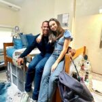 Alex Rodriguez Instagram - Left my heart in Michigan 💙💛 Dropping off @thenatasharodriguez at college was one of the hardest, but most proud moments of being a father. Can’t wait to watch her take on this big new chapter. University of Michigan