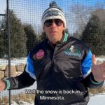 Alex Rodriguez Instagram - Am I at least improving? Next step, buy gloves 🤦🏽‍♂️ #minnesotalife Minnesota