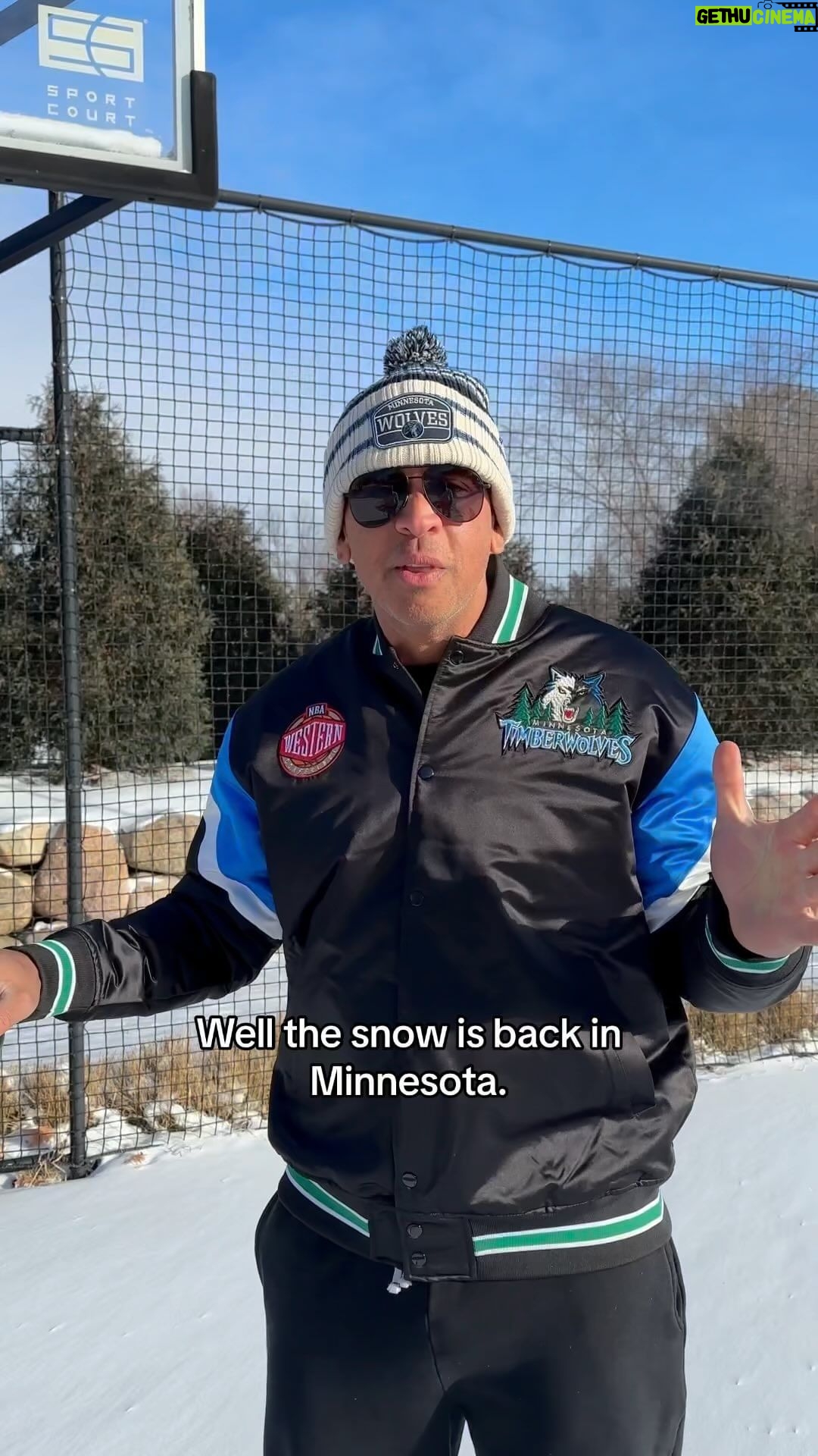 Alex Rodriguez Instagram - Am I at least improving? Next step, buy gloves 🤦🏽♂️ #minnesotalife Minnesota