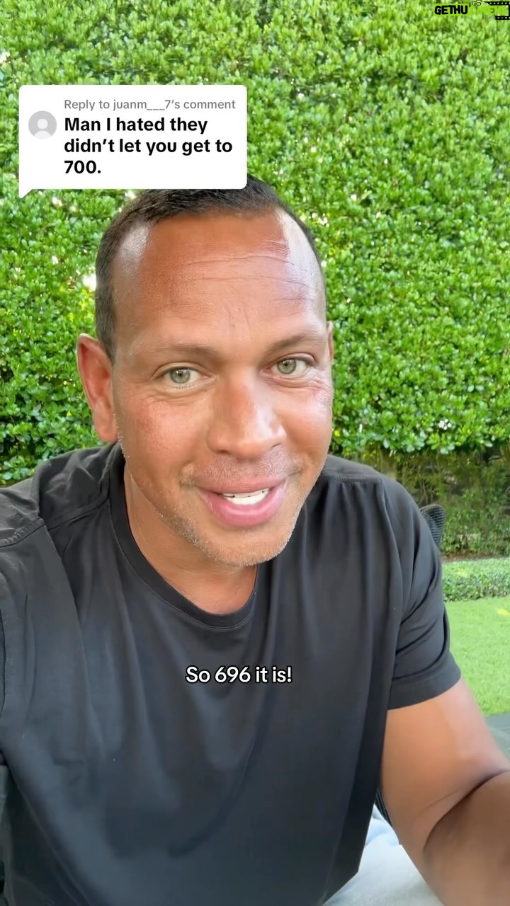 Alex Rodriguez Instagram - 696 with the @yankees is better than 700 with any other team. Yankee Stadium