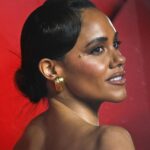 Alex Scott Instagram - A fun night was had at the @britishfashioncouncil 💃🏽 Thank you @dietcokegb and @danielwfletcher for having me as part of the gang and big congratulations to all the winner’s x x