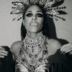 Alex Scott Instagram - Queen Akasha : Why so surprised, my love? You’ve called, I’ve come. ... 👸🏽 🎃 #queenofthedamned : : @heidinorthmakeup & @suhaines absolutely smashed it out the park again thank you both 👻 👏🏾