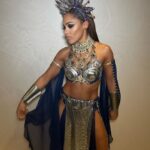 Alex Scott Instagram - Queen Akasha : Why so surprised, my love? You’ve called, I’ve come. ... 👸🏽 🎃 #queenofthedamned : : @heidinorthmakeup & @suhaines absolutely smashed it out the park again thank you both 👻 👏🏾