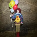 Alex Scott Instagram - ScottieWise the new PennyWise 🤡 : Happy #halloween #pennywise : DreamTeam Below 👇🏾🎃 👻 @heidinorthmakeup @edmundbossmanhair @suhaines