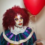 Alex Scott Instagram - ScottieWise the new PennyWise 🤡 : Happy #halloween #pennywise : DreamTeam Below 👇🏾🎃 👻 @heidinorthmakeup @edmundbossmanhair @suhaines