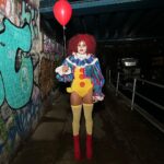 Alex Scott Instagram - ScottieWise the new PennyWise 🤡 : Happy #halloween #pennywise : DreamTeam Below 👇🏾🎃 👻 @heidinorthmakeup @edmundbossmanhair @suhaines