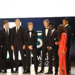 Alex Scott Instagram - How can I host you…? : : It was an honour to be hosting the 50th @the_pfa awards A huge congratulations to all the winners and special shout out to @jillscottjs8 & @wrightyofficial for the merit awards you absolute legends.