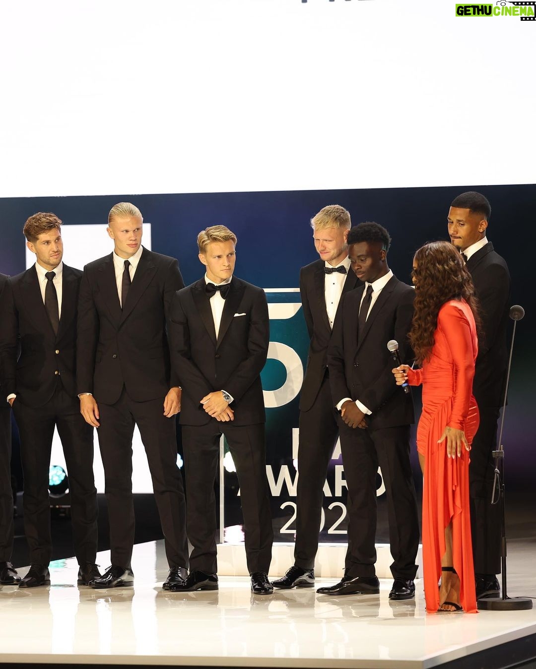 Alex Scott Instagram - How can I host you…? : : It was an honour to be hosting the 50th @the_pfa awards A huge congratulations to all the winners and special shout out to @jillscottjs8 & @wrightyofficial for the merit awards you absolute legends.