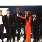 Alex Scott Instagram - How can I host you…? : : It was an honour to be hosting the 50th @the_pfa awards A huge congratulations to all the winners and special shout out to @jillscottjs8 & @wrightyofficial for the merit awards you absolute legends.