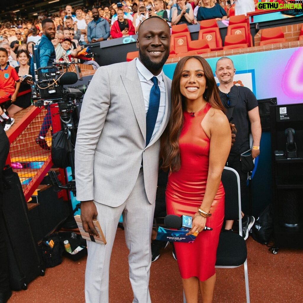 Alex Scott Instagram - WHAT A NIGHT!! @socceraid for @unicef_uk continues to get bigger and better every single year and to raise over 15million last night is just mind blowing. Thank you ALL so much for your generosity it really does make a difference to children’s lives as I saw last year first hand on my trip to Namibia so thank you so much for all your donations 💙
