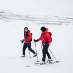 Alex Scott Instagram - THE ICE QUEENS 🧊 🥶🥹 WE DID IT!! 4 days, 3nights freezing cold temperatures as low as -20 degrees, highs,lows, smile’s, laughter and tears but mission completed and can’t wait for you all to see how it unfolded in the arctic circle for @comicrelief #rednoseday @thewhitmore @vickypattison @saradaviescc thank you for being amazing, funny, caring, fearless incredible women and allowing me to be a part of the gang and share this adventure with you all. Thank you to @comicrelief @shinetelevision for giving me the opportunity to push myself both mentally and physically and take me out of my comfort zone and be apart of this to help raise money for issues that are close to my heart. To all the crew on the journey with us, you are all superhuman and thank you for keeping us safe (not warm) and pushing us to the finish line. Memories made I will never forget… 🩵