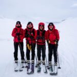 Alex Scott Instagram - THE ICE QUEENS 🧊 🥶🥹 WE DID IT!! 4 days, 3nights freezing cold temperatures as low as -20 degrees, highs,lows, smile’s, laughter and tears but mission completed and can’t wait for you all to see how it unfolded in the arctic circle for @comicrelief #rednoseday @thewhitmore @vickypattison @saradaviescc thank you for being amazing, funny, caring, fearless incredible women and allowing me to be a part of the gang and share this adventure with you all. Thank you to @comicrelief @shinetelevision for giving me the opportunity to push myself both mentally and physically and take me out of my comfort zone and be apart of this to help raise money for issues that are close to my heart. To all the crew on the journey with us, you are all superhuman and thank you for keeping us safe (not warm) and pushing us to the finish line. Memories made I will never forget… 🩵