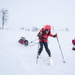Alex Scott Instagram - THE ICE QUEENS 🧊 🥶🥹 WE DID IT!! 4 days, 3nights freezing cold temperatures as low as -20 degrees, highs,lows, smile’s, laughter and tears but mission completed and can’t wait for you all to see how it unfolded in the arctic circle for @comicrelief #rednoseday @thewhitmore @vickypattison @saradaviescc thank you for being amazing, funny, caring, fearless incredible women and allowing me to be a part of the gang and share this adventure with you all. Thank you to @comicrelief @shinetelevision for giving me the opportunity to push myself both mentally and physically and take me out of my comfort zone and be apart of this to help raise money for issues that are close to my heart. To all the crew on the journey with us, you are all superhuman and thank you for keeping us safe (not warm) and pushing us to the finish line. Memories made I will never forget… 🩵