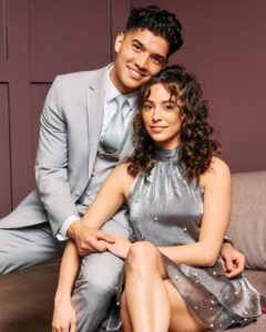 Alex Wassabi Instagram - we just attend weddings to practice poses for ours one day 💍 congrats the newlyweds @guava & @monettee <3
