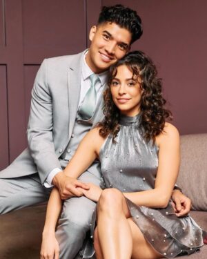 Alex Wassabi Instagram - we just attend weddings to practice poses for ours one day 💍 congrats the newlyweds @guava & @monettee <3
