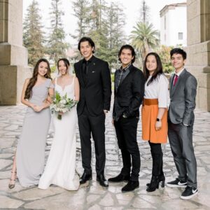 Alex Wassabi Instagram - Congrats Big Bro & welcome to the family to my two new sisters! I’ve never known anyone more perfect for each other @veronicamerrell <3 @aaronburriss