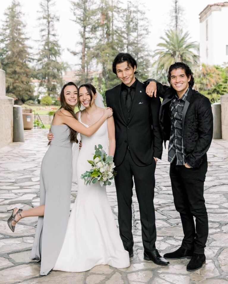 Alex Wassabi Instagram - one down, two to go! 👰🏻‍♀️🤵🏻 thanks for being such an amazing role model to ur little bros. so proud of everything you’ve accomplished! congrats to you & ur beautiful wife on this new chapter of life <3